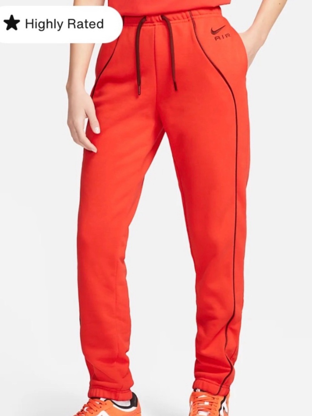 Nike Women’s Orange Air Track Joggers